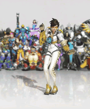 Tracer dancing the Charleston